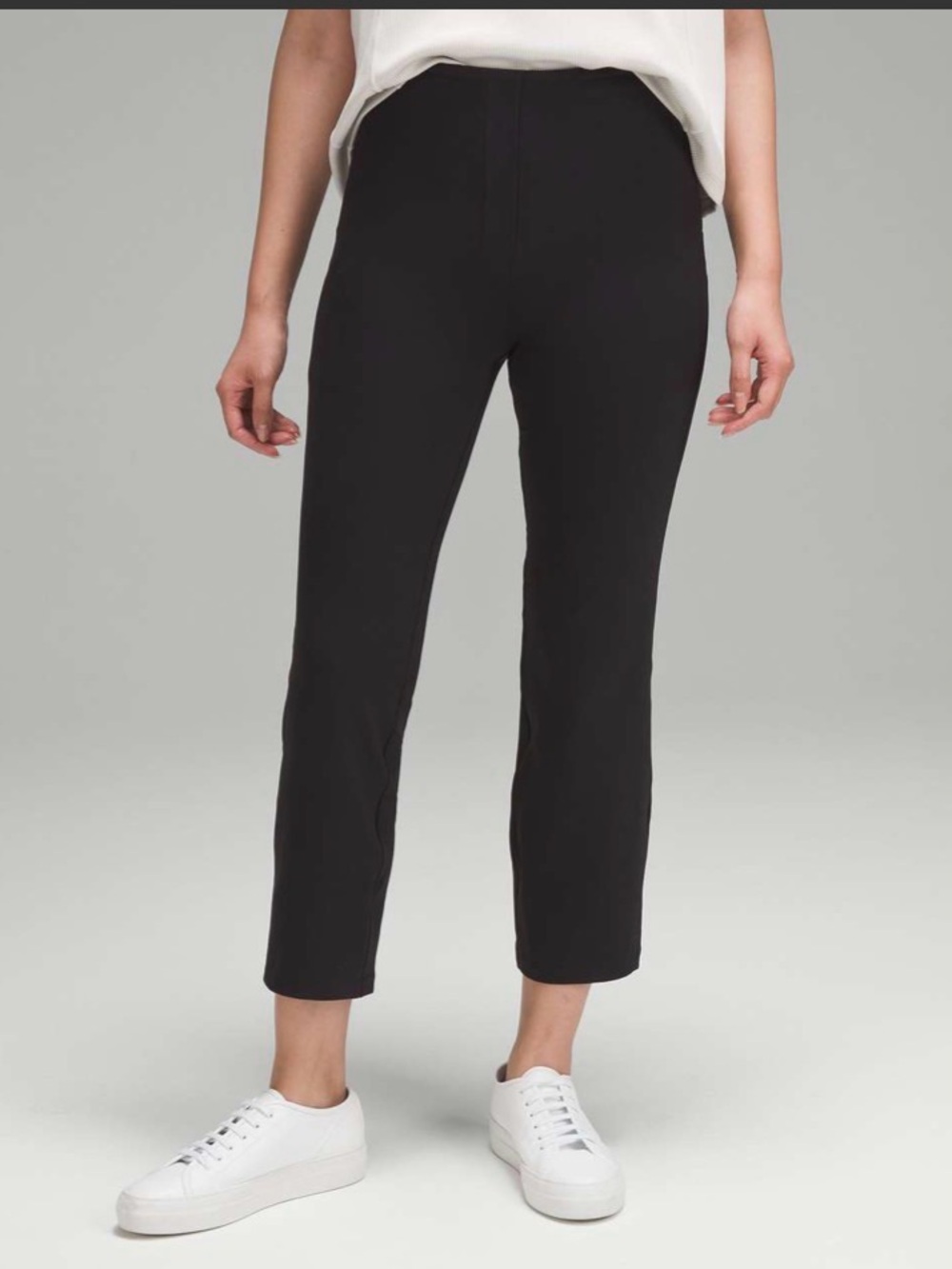 New Lululemon Smooth Fit Pull-On High-Rise Pant Black Size 8